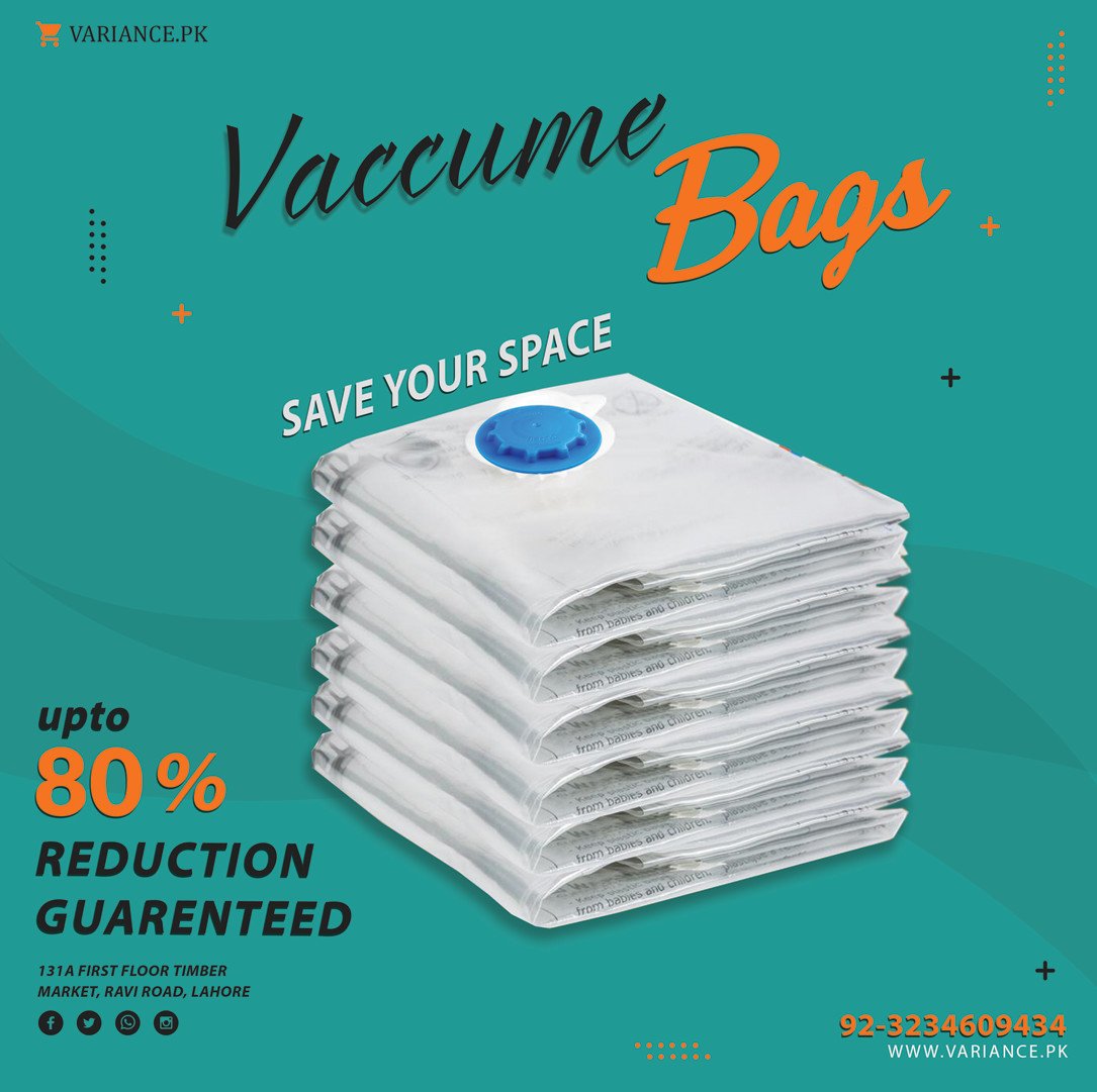 Everyday Home 25 PK Vacuum Storage Bags for Closet Space Saving